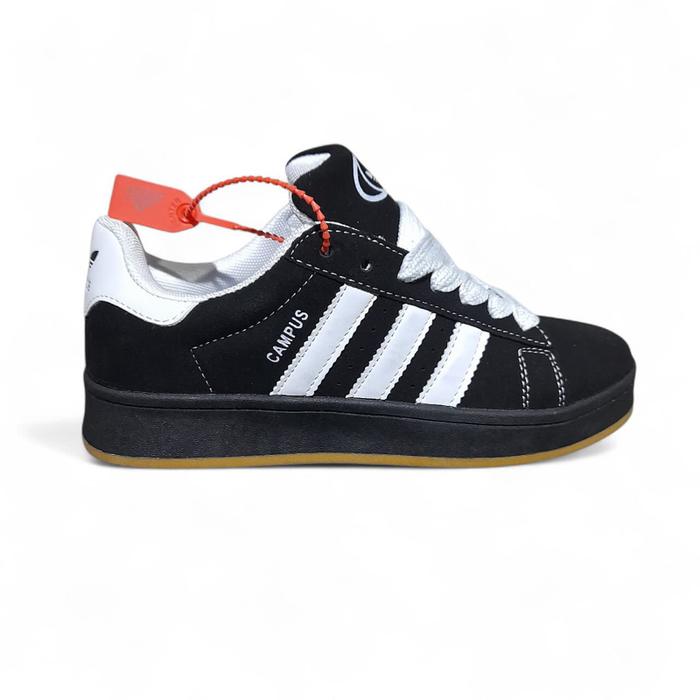 Adidas Campus Variasi Warna | Black White | Grey White | Blue White | Green White | White Bkack |  S