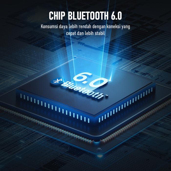 Shilope4 - Bundling Robot Tws Wireless Earphone Airbuds New T50S Dan Case Lucu T50S Original Bt 6.0 