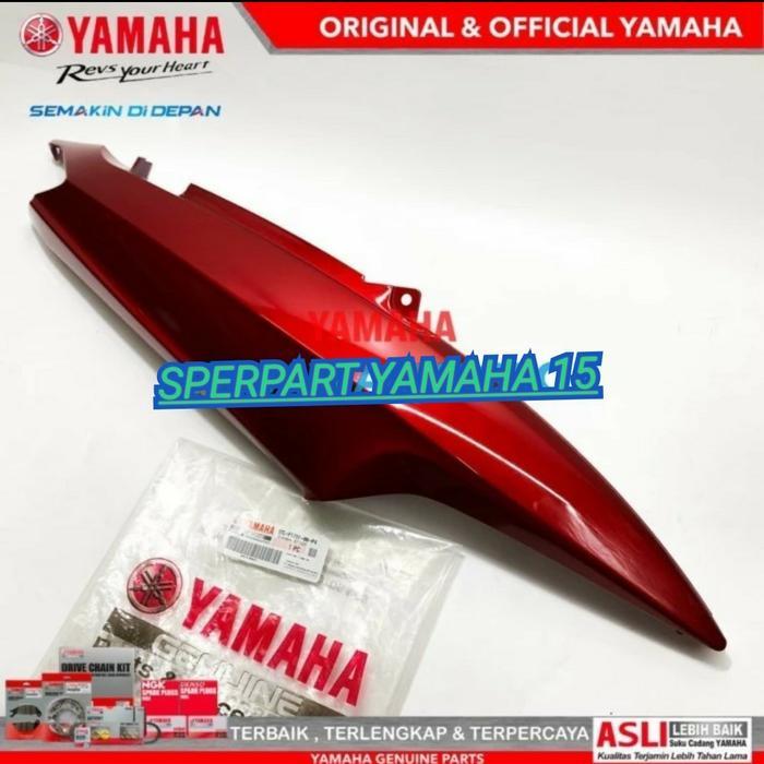 BODY BELAKANG MIO SMILE SPORTY KANAN MERAH MARUN ORIGINAL YGP
