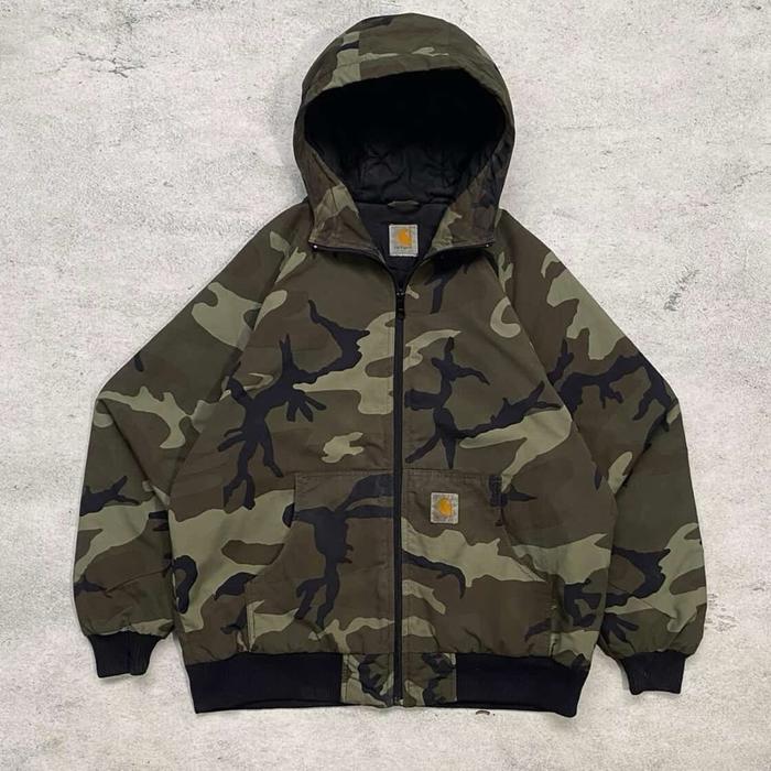 Carhartt active jacket original camo preloved