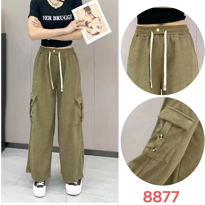 CELANA KULOT KARGO KODORAI WANITA PREMIUM