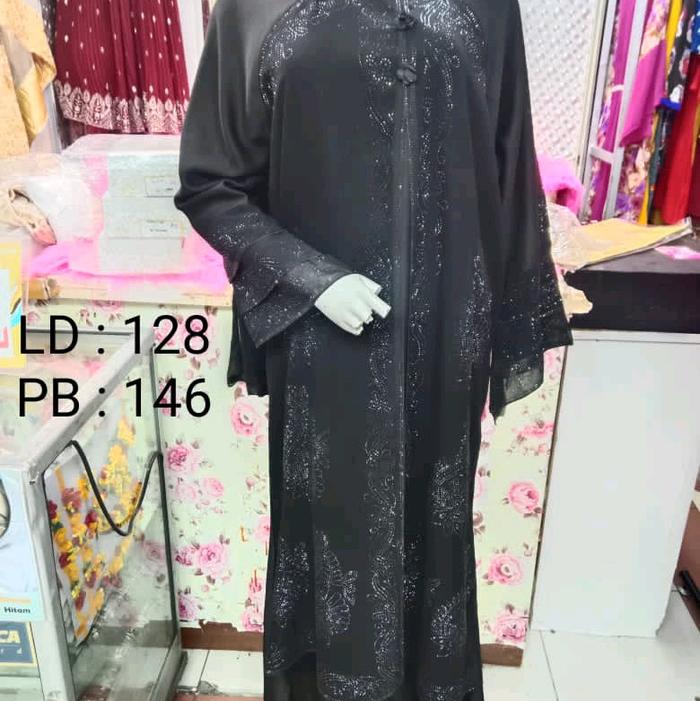 #TjM199 Abaya Dubai Original India Lengkap Pashmina Edisi Ramadhan Lebaran 2024