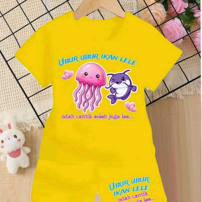 Baju anak ubur ubur ikan lele