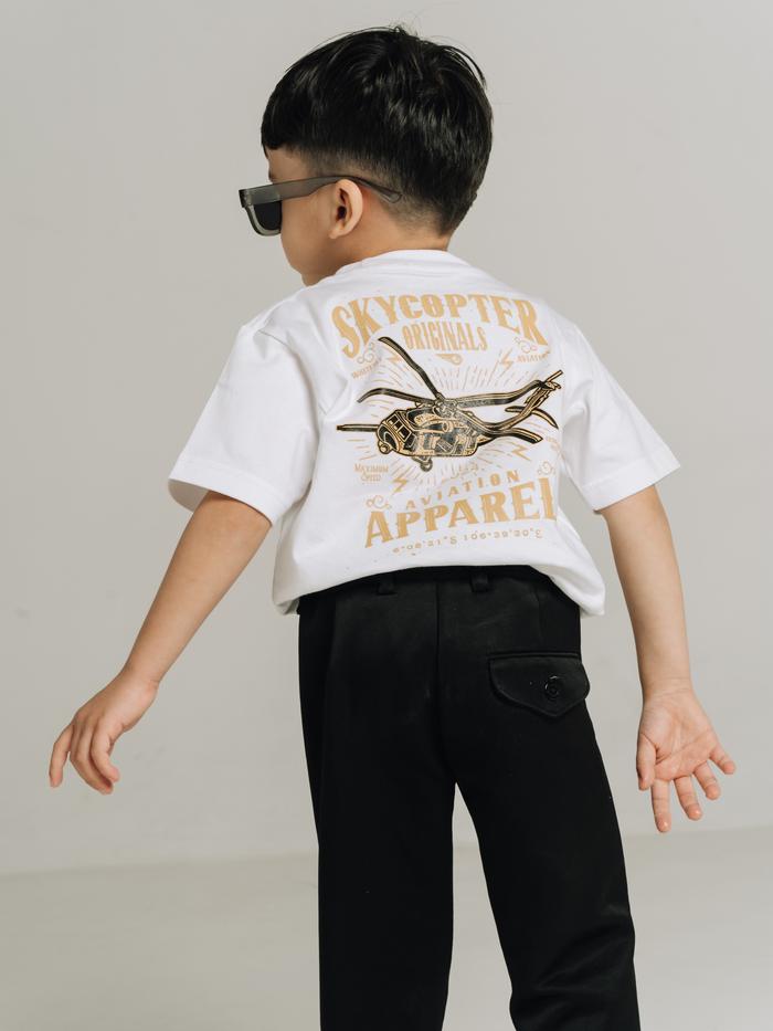 Skycopter T-shirt Kids - Rotor Heritage (Aviation Archive)