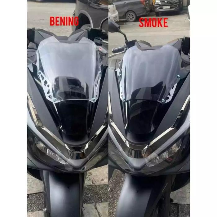 Visor PCX 160 New 2025 Model Comboi Garnish breket Presisi Windshield PCX 160 2025 ABS CBS Roadsync