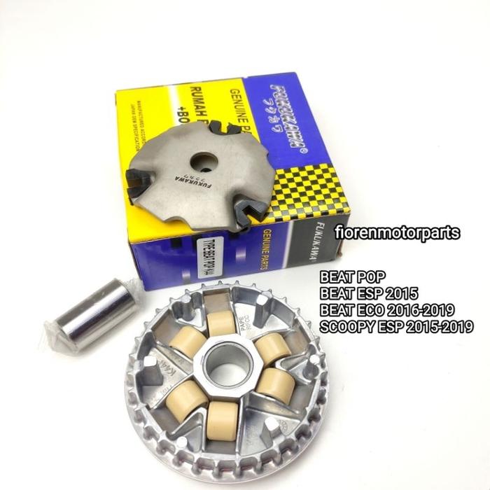 RUMAH ROLLER SET BEAT POP ( K44) BEAT FI ESP 2015-2019 SCOOPY FI ESP MERK FUKUKAWA K44