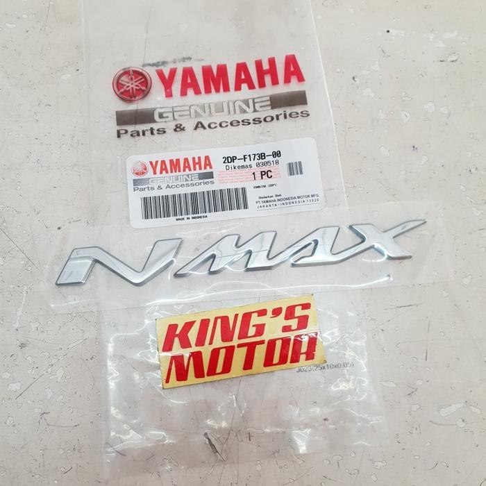 Discount Emblem Logo Yamaha Nmax, N Max Silver Asli Yamaha