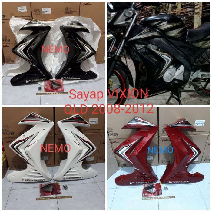 Ready Sayap Vixion Old 2008-2012 Half fairing Vixion old Body samping vixion old