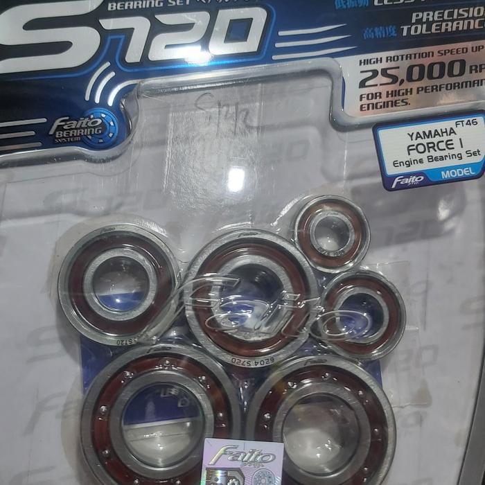 laher bearing faito bearing s720 ebs force1 fizr fiz r force 1 full set keramic