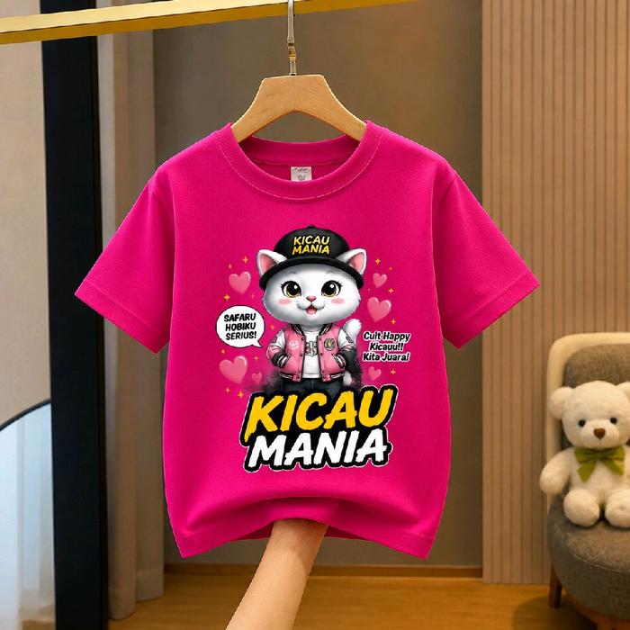 atasan anak kicau mania/Baju anak Kicau Mania/Kaos anak kicau mania