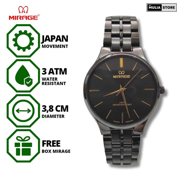 Jam Tangan Pria Mirage 18602 M Analog