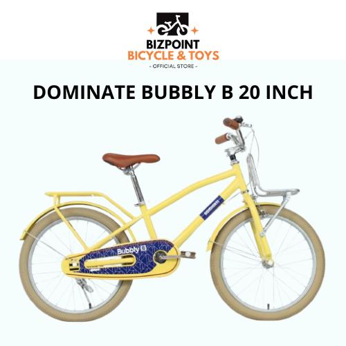 DOMINATE BUBBLY-B 20 Inch Sepeda Anak City Bike Anak Laki-Laki Perempuan Usia 6-10 Tahun