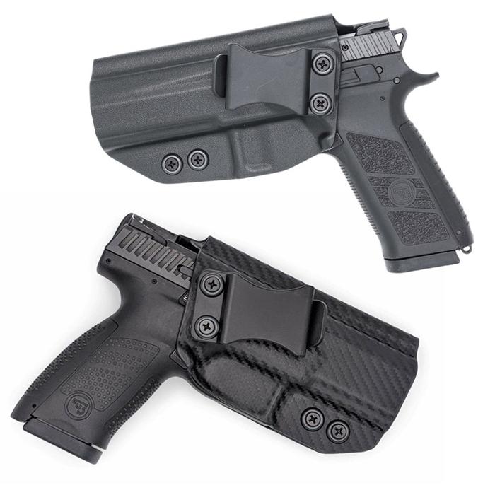 Carbon fiber Kydex IWB Holster For CZ P07 P09 P10 C F SC sub compact