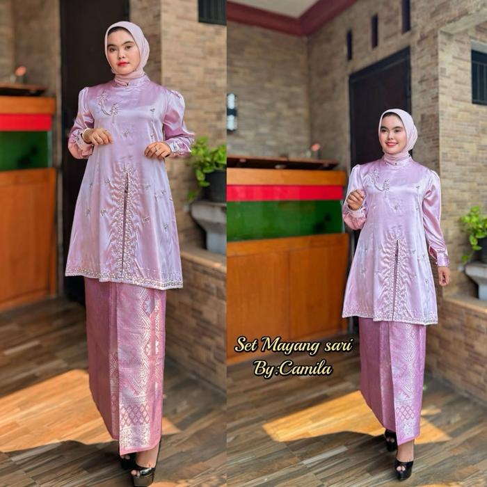 (Atasan Saja) Baju kurung Mayang Sari