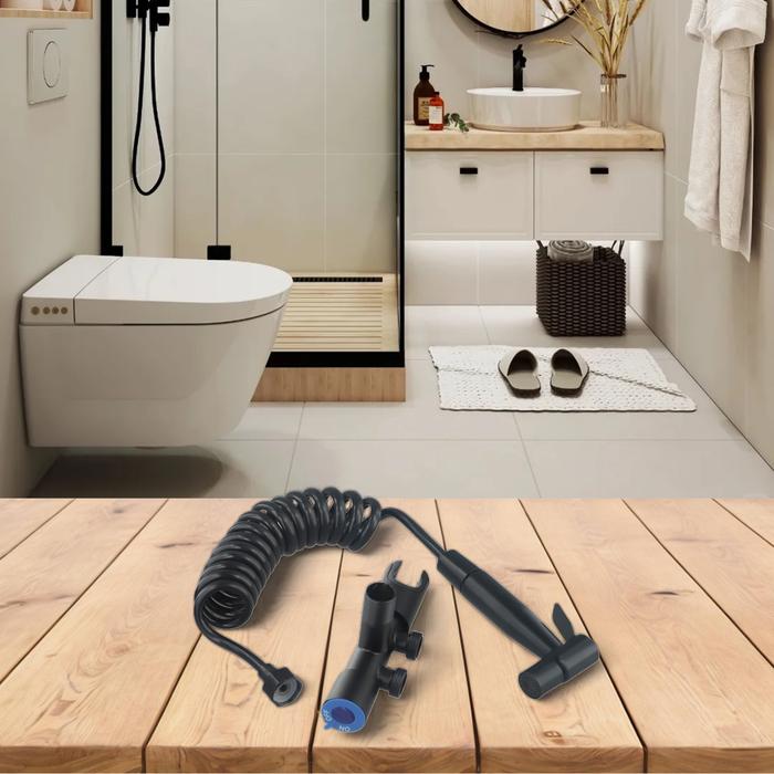 Bidet Spray Sanitary Kit Shower Practical SUS 304 Stainless Steel Bidet Spray Stainless Steel SUS 30