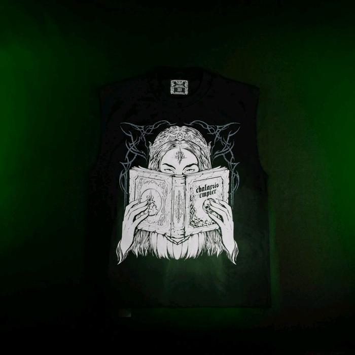 CATHARSIS EMPIRE GRAMMAR SLEEVELESS SHIRT