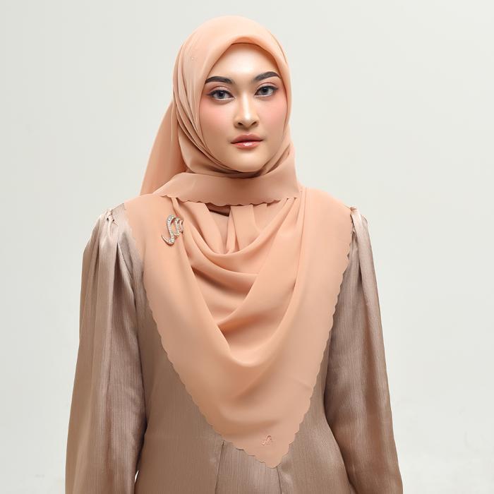 ASLI Rabbani - Kerudung  Hijab Jilbab Segi empat Zahira Aurion XL Polos READY STOCK