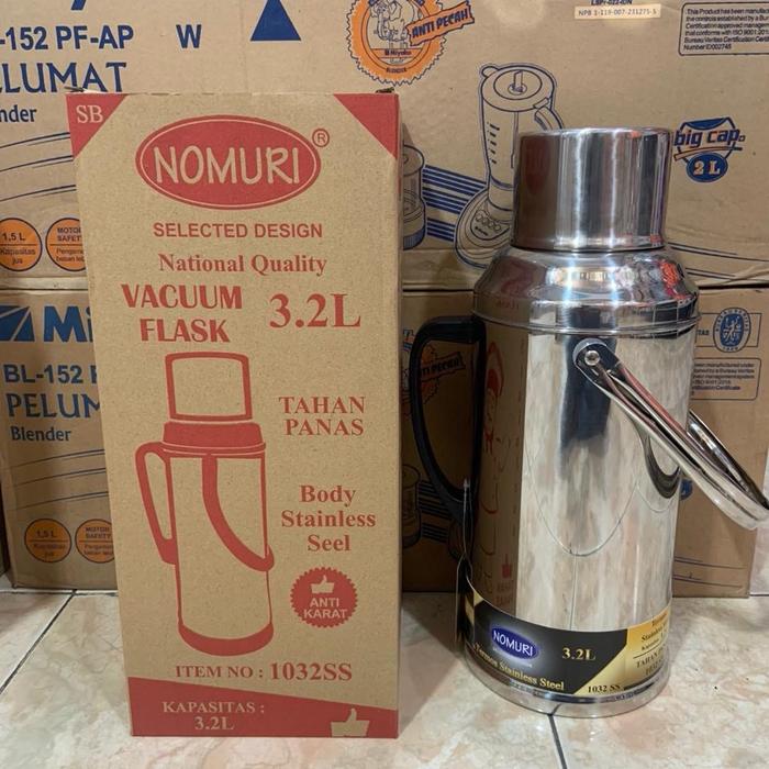 Vacum flask Nomuri stainlees 3,2 L