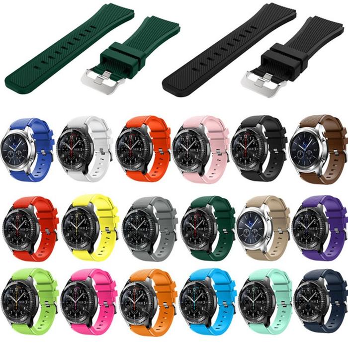 Untuk Xiaomi MI Watch / S1 Active Strap Silicone Bracelet 22mm Watchband Mi Watch Color sports editi