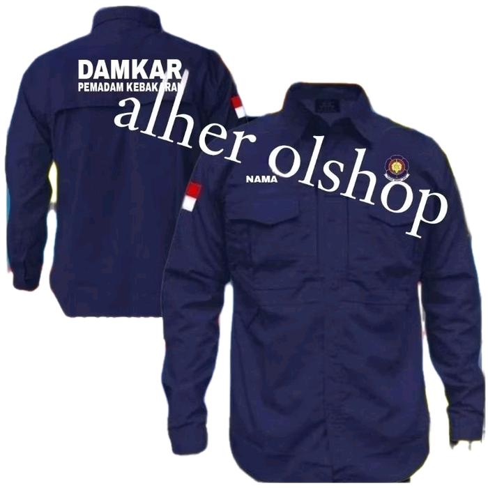 kemeja tactical DAMKAR baju tactical DAMKAR seragam tactical DAMKAR Pdl tactical DAMKAR kemeja damka