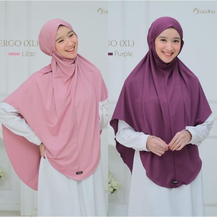 Hanin Jilbab Kerudung Bergo Tali Premium Hijab Tali Audina Hijab