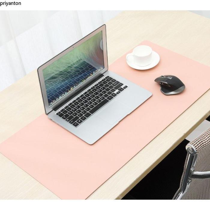 Alas mouse besar, alas komputer dan meja ukuran lebar, tahan air, nyaman untuk menulis dan belajar, 