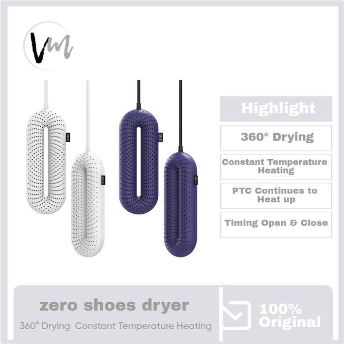 Sothing Zero Shoes Dryer - Pengering Sepatu Anti Bau & Jamur dengan PTC Heating Element dan Shell Fi