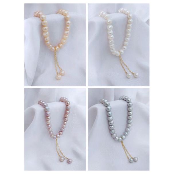 Kalung Mutiara air tawar super asli lombok bersertifikat Kalung mutiara hijab Kalung pesta Kalung pe