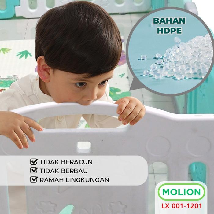 TERLARIS MOLION Pagar Anak Pagar Bayi Pagar Mainan Set Pagar Playpen Bayi Prosotan Kuda Kudaan Baby