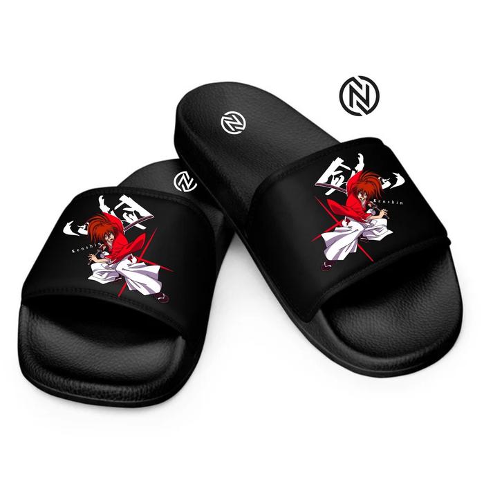 Sendal Selop Karet Kenshin Kasual Pria Terbaru - Shoes Sendal Wanita Sandal
