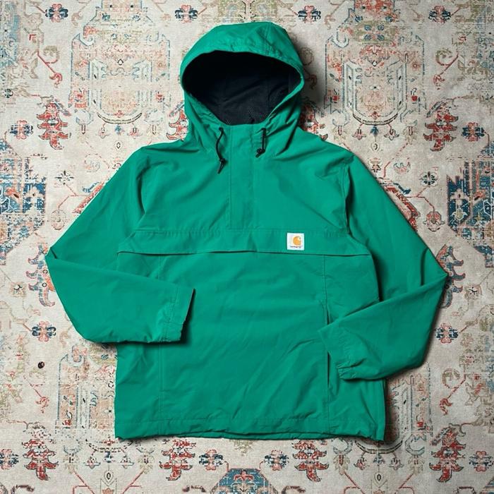CARHARTT WIP NIMBUS PULLOVER JACKET JELLY GREEN ORIGINAL