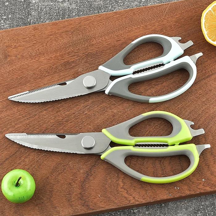 Stainless Steel Multipurpose Food Scissors Detachable Chicken Bone Scissors Household Kitchen Scisso