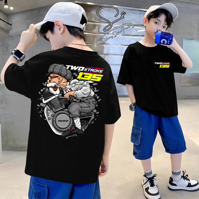 Kaos Anak Racing 2 Stroke Mesin RX KING Original Speedcious - Baju Distro Mesin 2 Tak TWO STROKE Sab