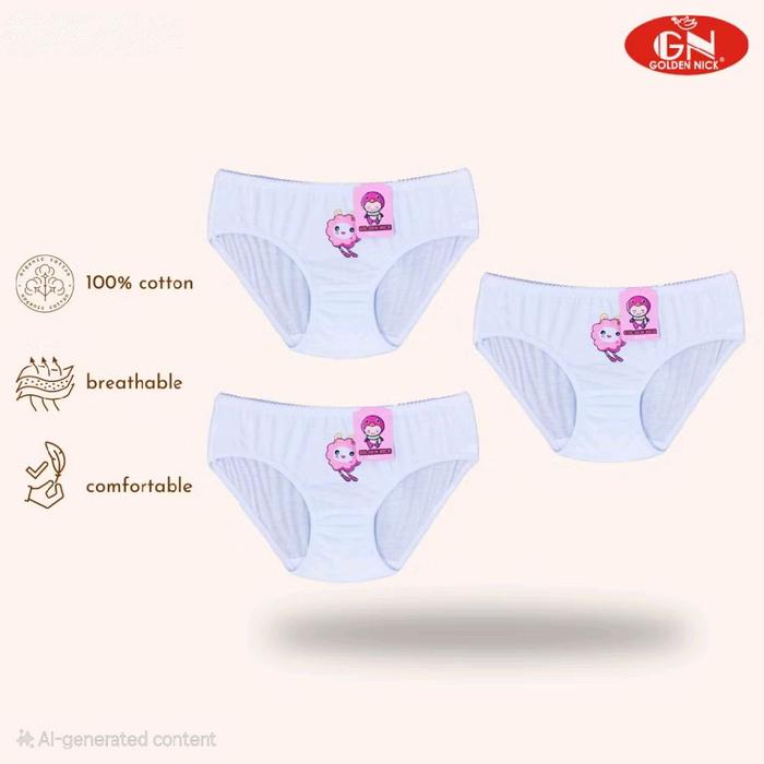 6 PCS Celana Dalam Golden Nick Anak 1189 / CD GN Anak 1189