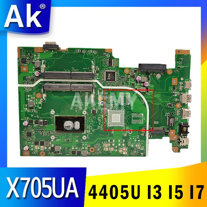 X705UA 4405U I3 I5 I7 6th Gen 7th Gen 8th Gen CPU Mainboard UNTUK