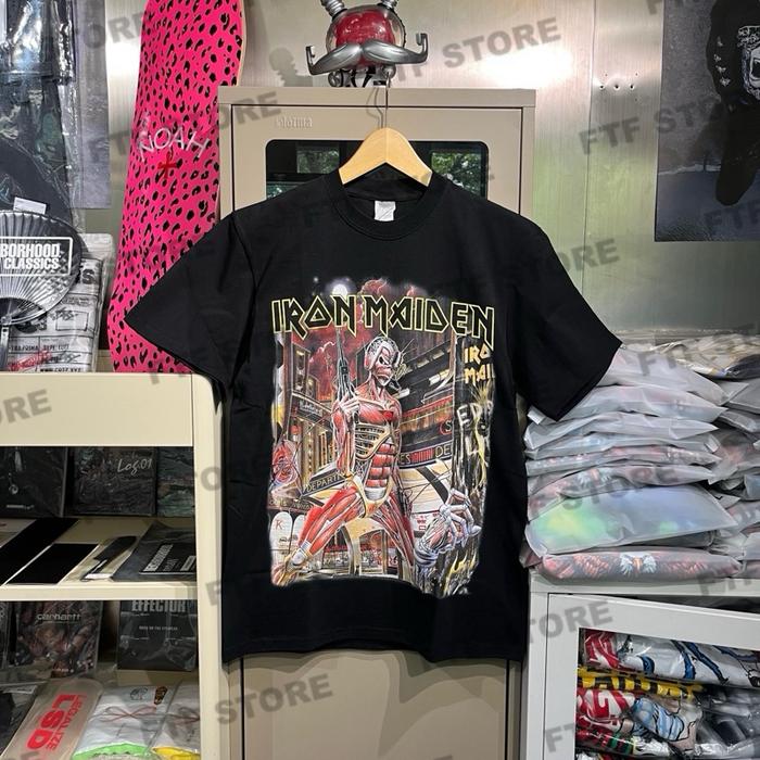 IRON MAIDEN - SOMEWHERE IN TIME BLACK