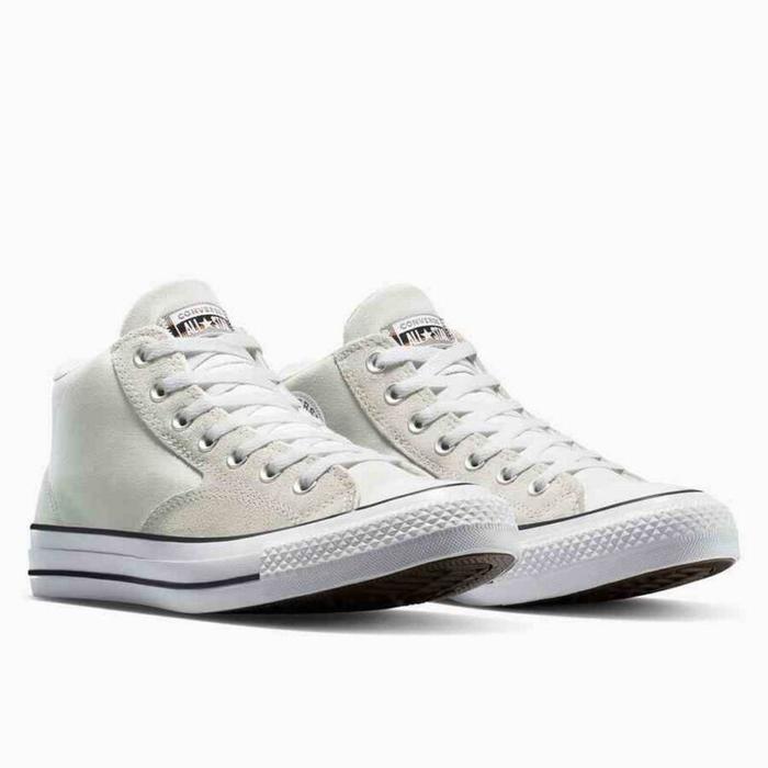 Sepatu Converse Chuck Taylor Allstar Malden Street Mid White Men Sneakers Casual Style Lifestyle Ori