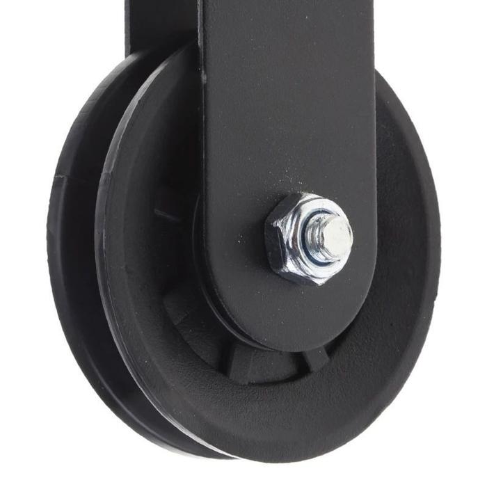 88Mm Roda Katrol Single Katrol Nylon Katrol Fitness Bearing Roda Katrol Pulley Gym Mesin Machine Unt