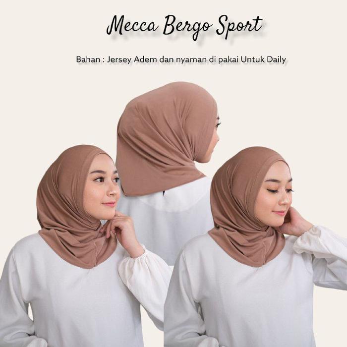 ABUBAYA PANEL Hijab sport Non pet size S M L XL Inner Ciput Ninja Antem Anti Budeg Daleman Hijab Ber