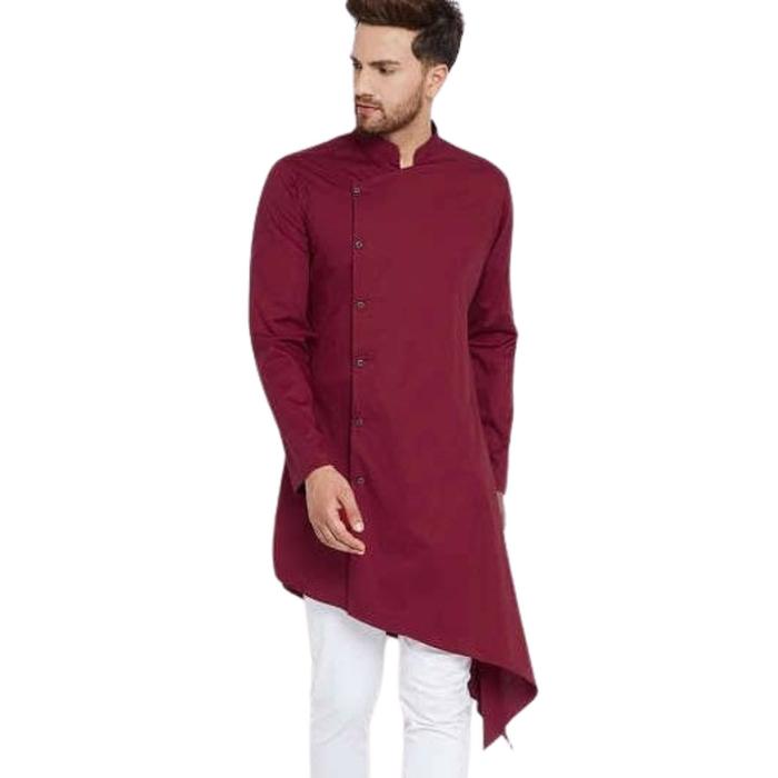 Baju Gamis Pria Dewasa Lengan Panjang Koko Gamis Pakistan Kurta Pria India Terbaru Premium - Muslim 
