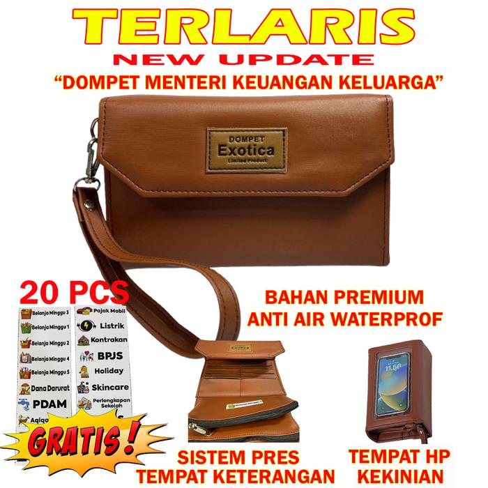 Exotica Dompet Menteri Keuangan Keluarga Efektif Mengatur Keuangan Rumah Tangga Dompet Kartu Kulit