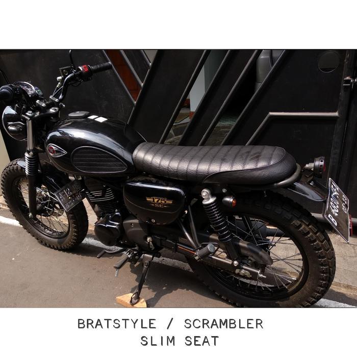 jok motor kawasaki w175 scrambler slim L1