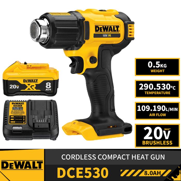 DEWALT DCE530 Cordless Heat Gun Heat Shrink Wrapping Lithium Battery