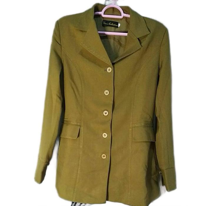 SERAGAM KEKY GURU WANITA PL Kerja Blazer
