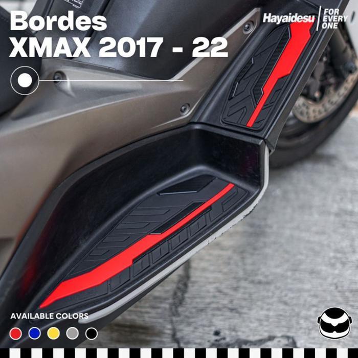 Yamaha XMAX Old (2017-2022) Karpet Board Rest Bordes Motor-HAYAIDESU