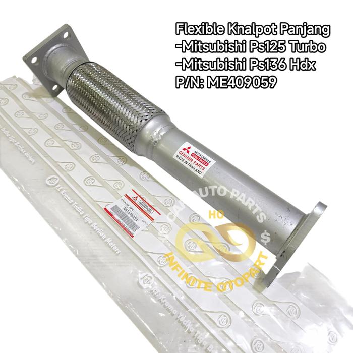 FLEXIBLE KNALPOT PANJANG CANTER PS125 TURBO PS136 HDX