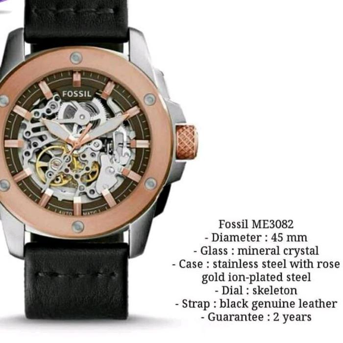 jam tangan Fossil  ME3082 automatic