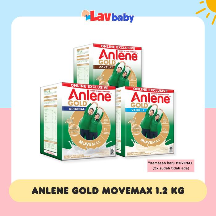 Anlene Gold 5x Susu Bubuk 1200gr 1200g 1.2kg