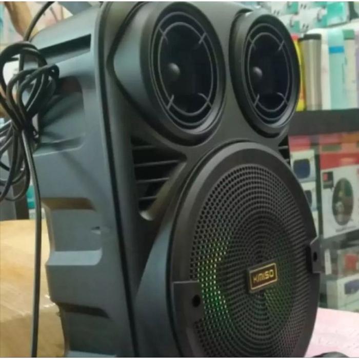 Diminati Speaker Bluetooth Musik box bisa karaoke LJ99