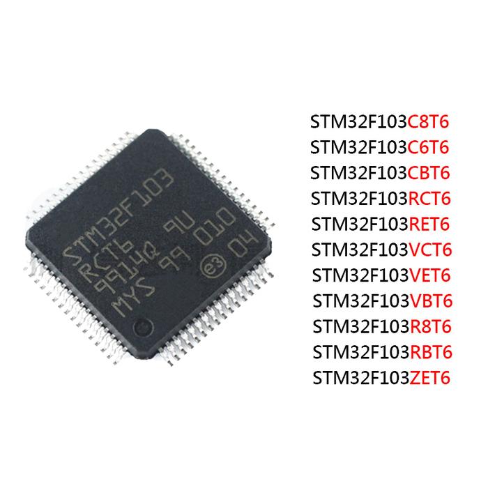 STM32F103C8T6 STM32F103CBT6 STM32F103C6T6 STM32F103C6T6A